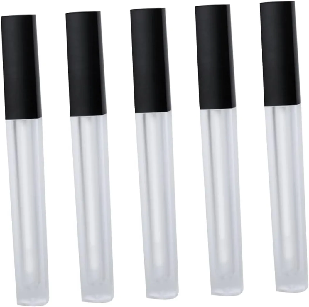 10pcs Lip Gloss Bottles Frosted Lip Gloss Tubes for Makeup Empty Lip Gloss Containers for Daily Use for DIY Cosmetic Projects