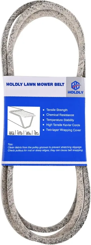 1/2 x 77'' Mower Deck Belt Replace for CUB-Cadet MTD Troy Bilt Bolens Yard Machine 754-04062 954-04062 Riding Mower 38 inch Deck Belt Kevlar Lawn Mower Belt (754-04062)