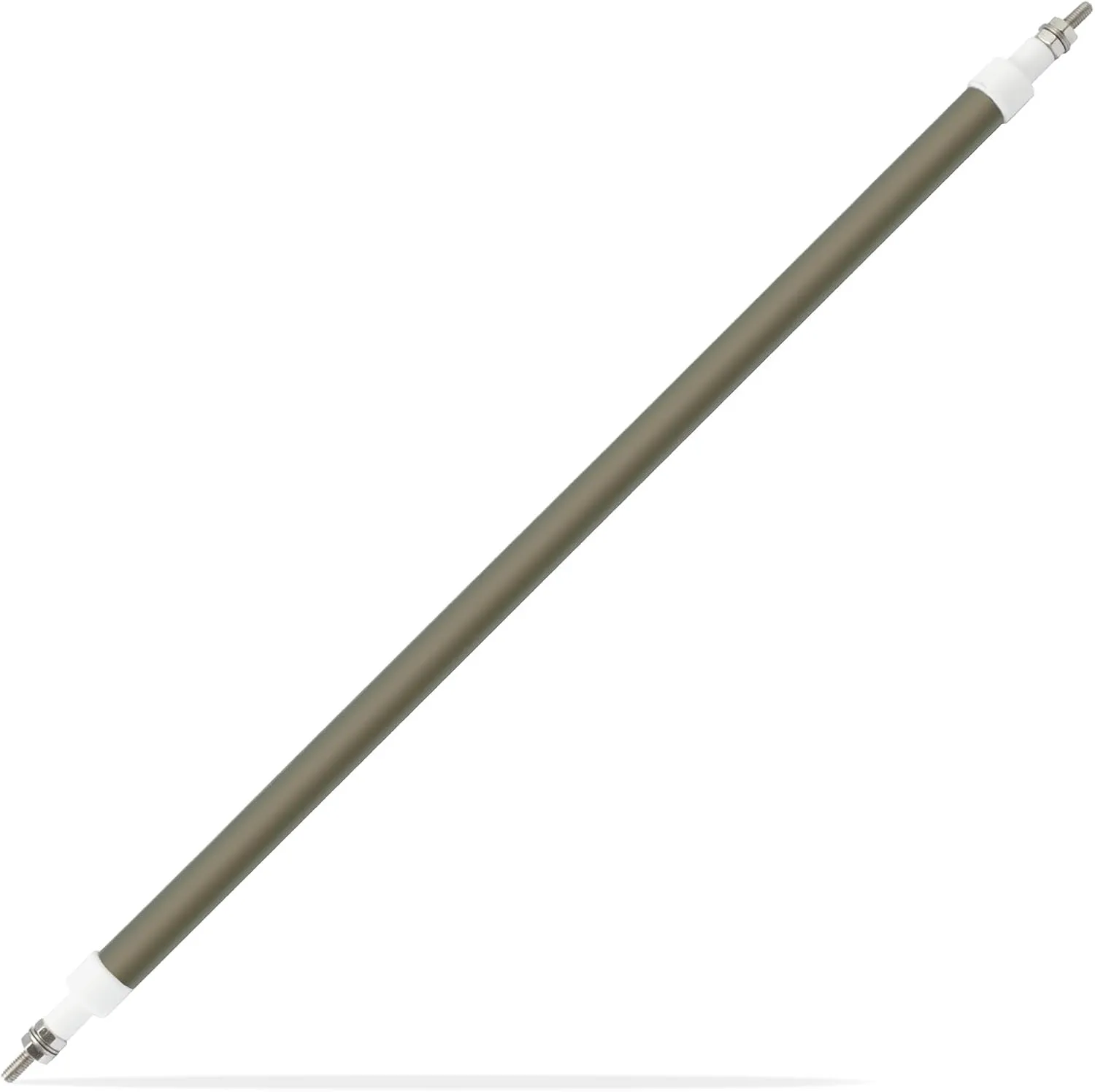 120V 500W Smoker Heating Element Compatible with Bradley BS611 / BTDS76P 4-Rack Outdoor Electric Smoker BTDS108P 6-Rack Bradley Digital Food Smokers, Ceramic Sheath with Nuts