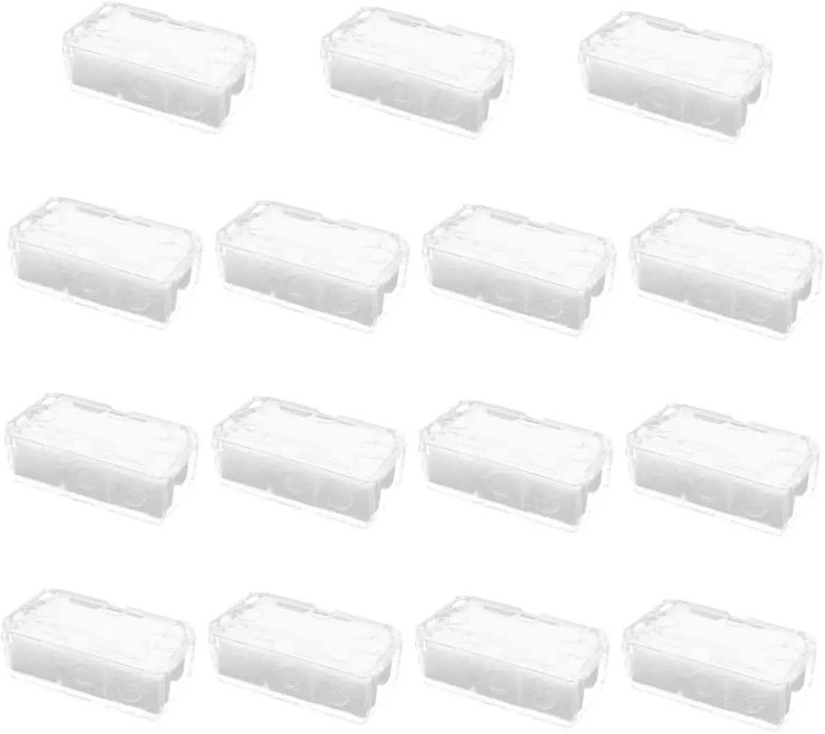 15pcs Transparent Watch Box Watch Display Case Handy Organizer for Personal Use Shop Display Compact Design for Easy Storage Wrapping