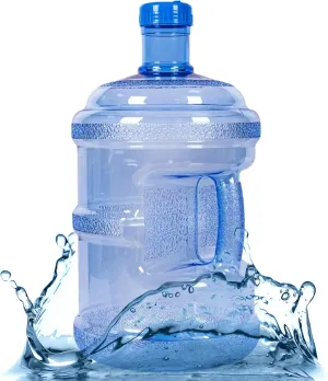 2 Gallon Water Jug, 7.5 Liter Water Bottle with Handle Large Capacity Water Container with Cap Easy Grip Carry BPA Free Plastic Water Bottle for Home Drinking Outdoor Sports Camping/4220