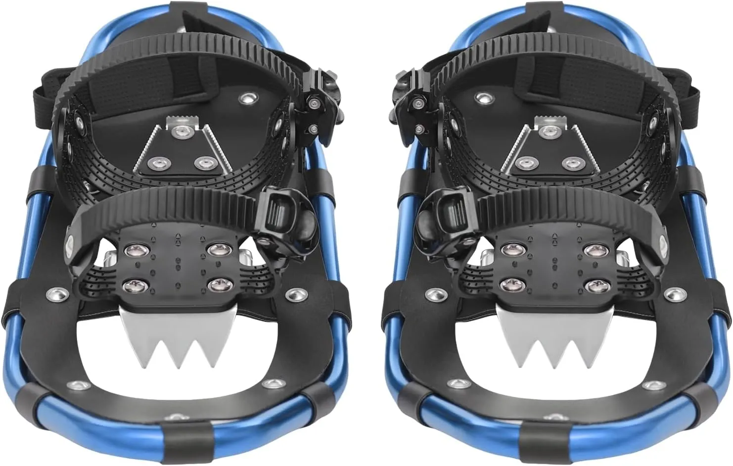 21 Inch Light Weight Snowshoes Snowshoe for Men & Women with Adjustable Trekking Poles Durable All Terrain for Ski Resorts, Outdoor Skiing Programs