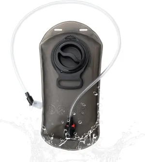 2.5L Large-Capacity TPU Outdoor Hydration Bladder with Matte Finish & Quick-Disconnect Tube for Easy Cleaning – Ideal for Hiking, Biking, and Outdoor Activities