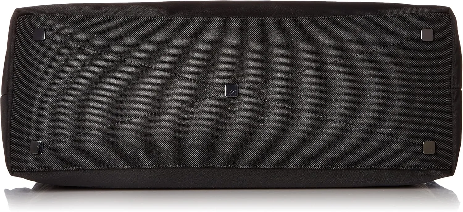 2(X) ist Men's Nylon Weekender Bag, Black Solid, One Size