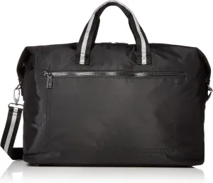 2(X) ist Men's Nylon Weekender Bag, Black Solid, One Size