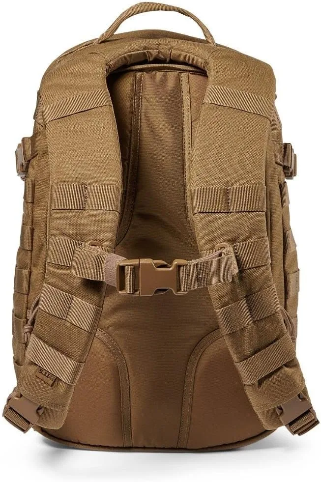5.11 Tactical Backpack, RUSH 12 2.0 Military Survival Molle Backpack with Laptop Compartment, 24L, Style 56561ABR/56562ABR