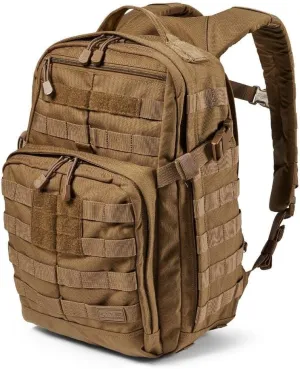 5.11 Tactical Backpack, RUSH 12 2.0 Military Survival Molle Backpack with Laptop Compartment, 24L, Style 56561ABR/56562ABR