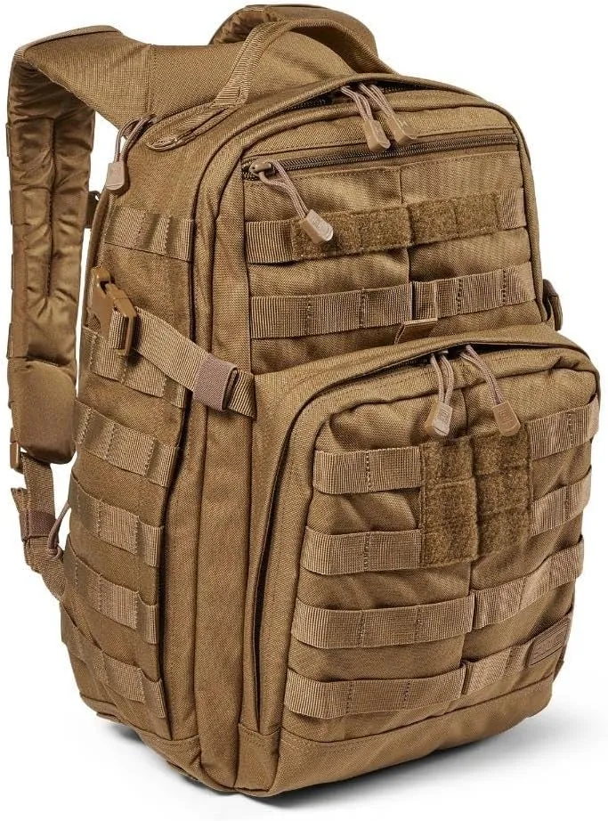 5.11 Tactical Backpack, RUSH 12 2.0 Military Survival Molle Backpack with Laptop Compartment, 24L, Style 56561ABR/56562ABR