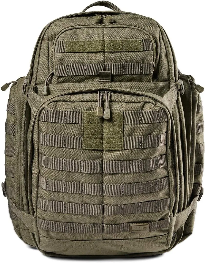 5.11 Tactical Backpack‚ Rush 72 2.0‚ Military Molle Pack, CCW with Multiple Compartments, 55 Liter, Large, Style 56565‚ Ranger Green