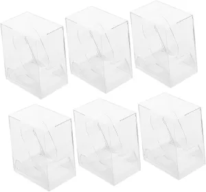 6pcs Watch Display Cases Watch Storage Boxes Organizer for Men Boys and Girls Packing Case
