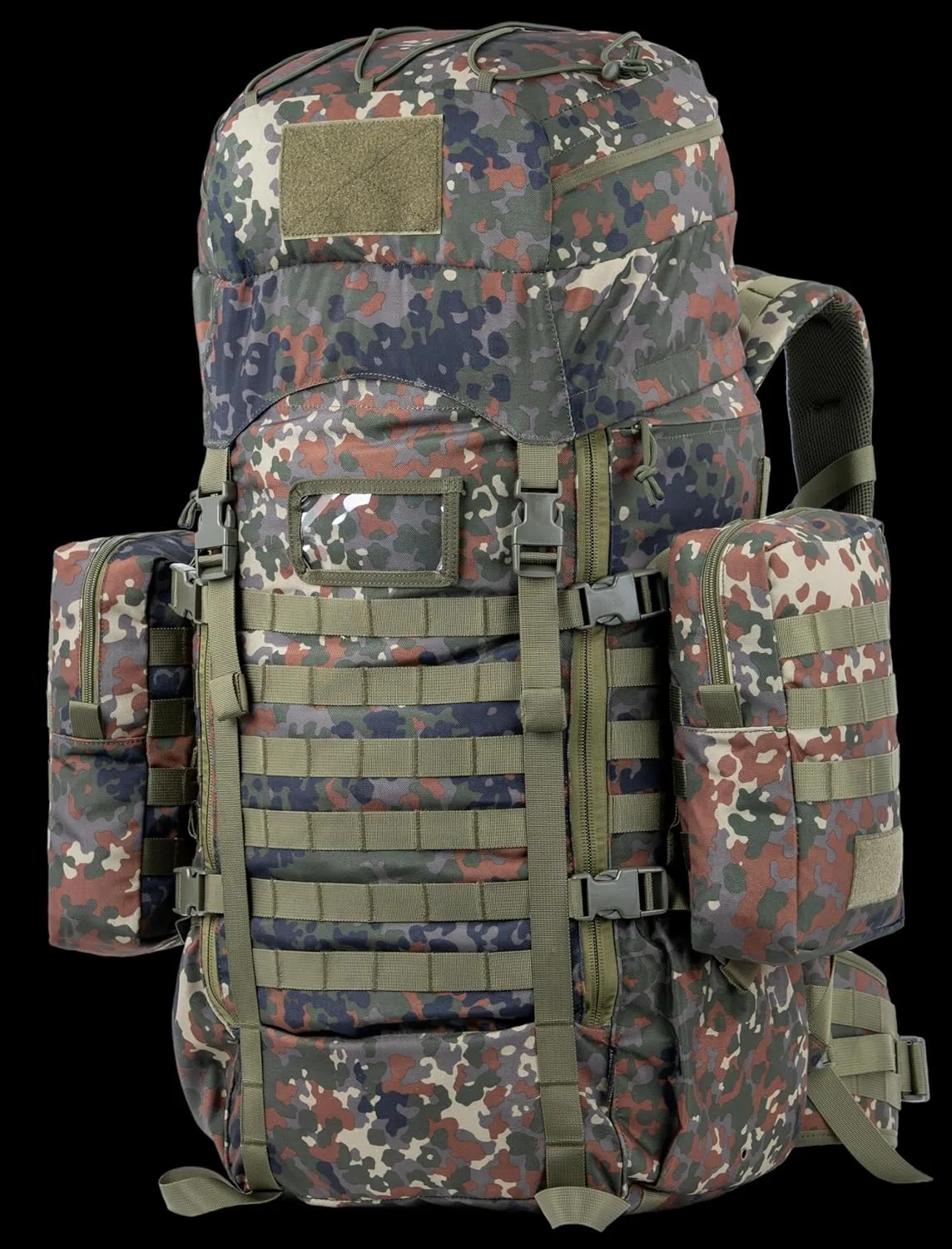 75L Tactical Backpack with Internal Frame, MOLLE, and Hydration System