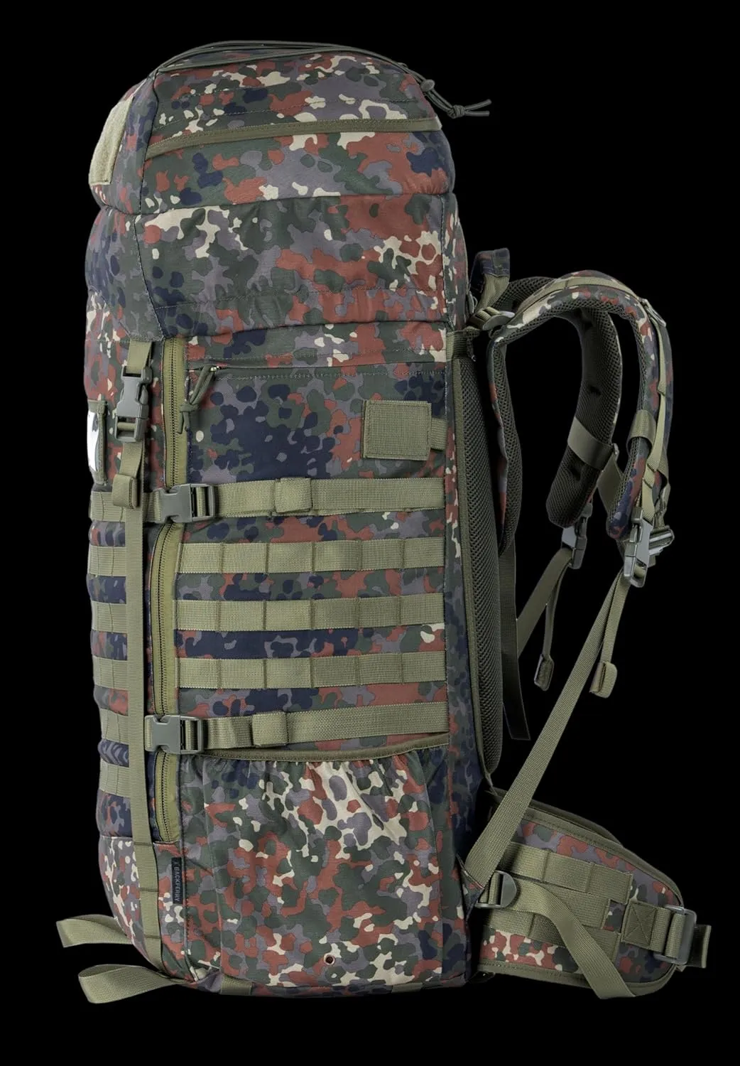 75L Tactical Backpack with Internal Frame, MOLLE, and Hydration System