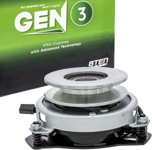 8TEN Gen 3 Electric PTO Clutch for Cub Cadet Toro Warner White Outdoor ZT-1850 Z-165 5215-46 99-8011 717-3467