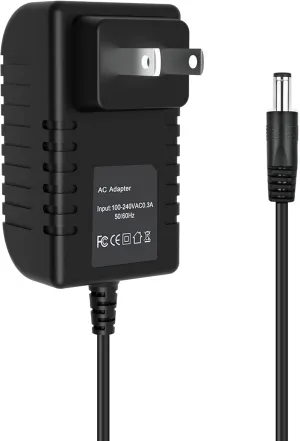 AC Adapter Compatible with O2-Cool 1041 1054 1078 Portable 10" Indoor/Outdoor Cooling Fan