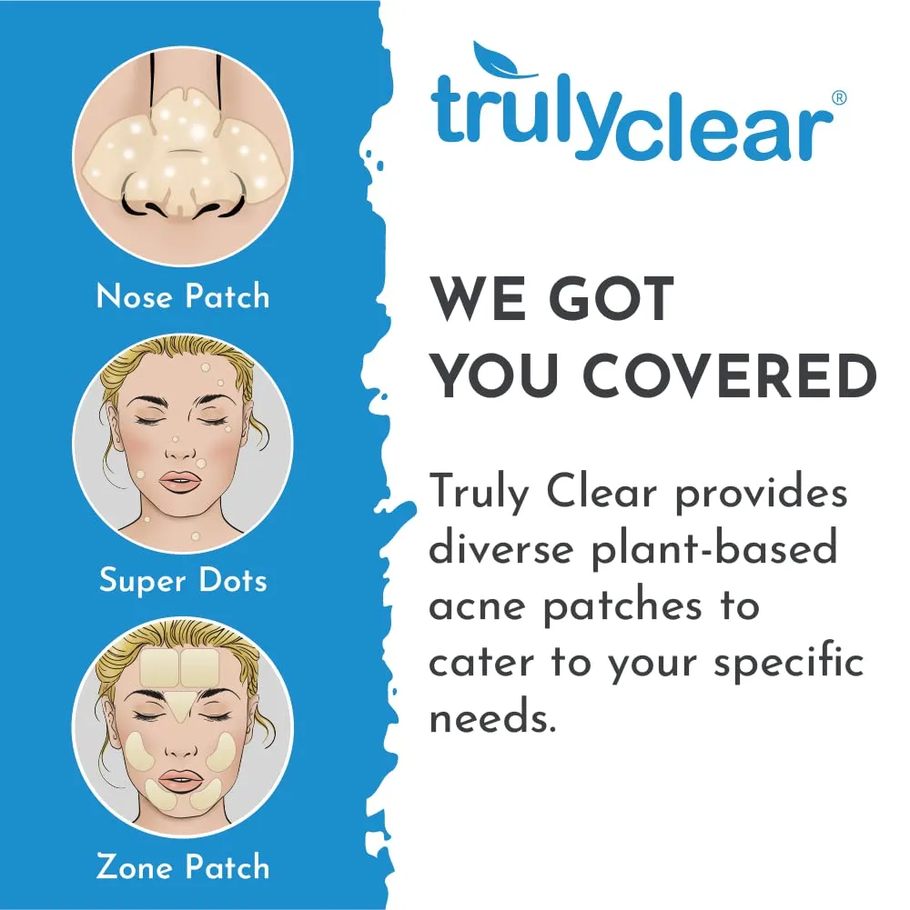 Acne Fighting Nose Pimple Patches - 30 Count, Plant Based Hydrocolloid Blemish, Zit Patches - Cruelty Free - Sucks Out Secretions Like Pus & Oil on Nose - Overnight Results
