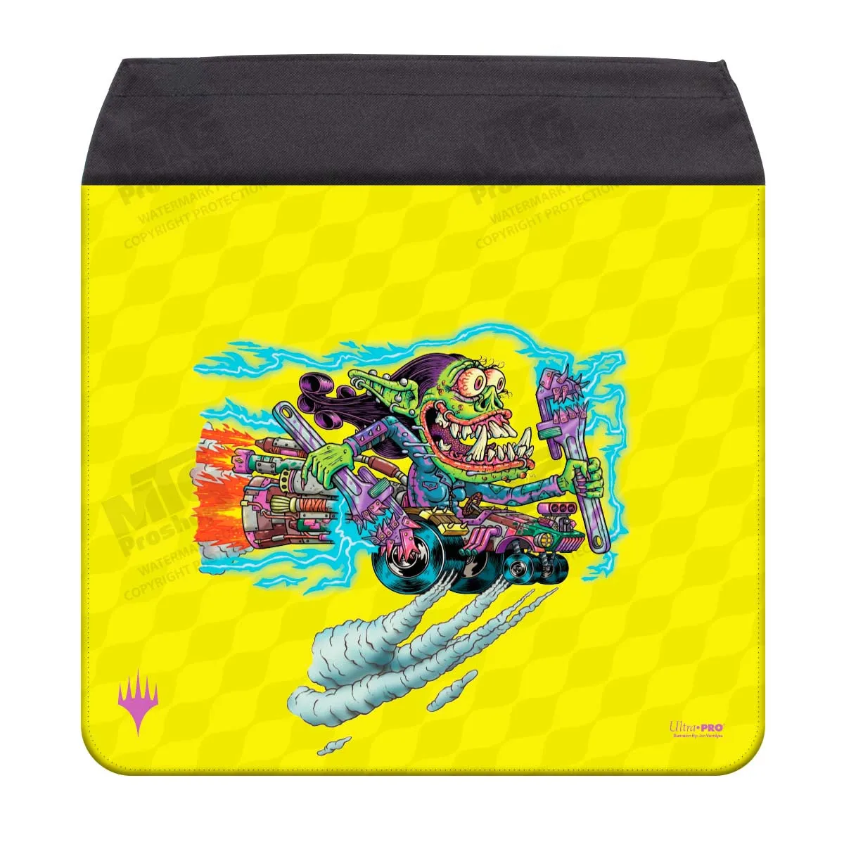 Aetherdrift Bag Flap - Racer Creature Burnout Bashtronaut for Magic: The Gathering