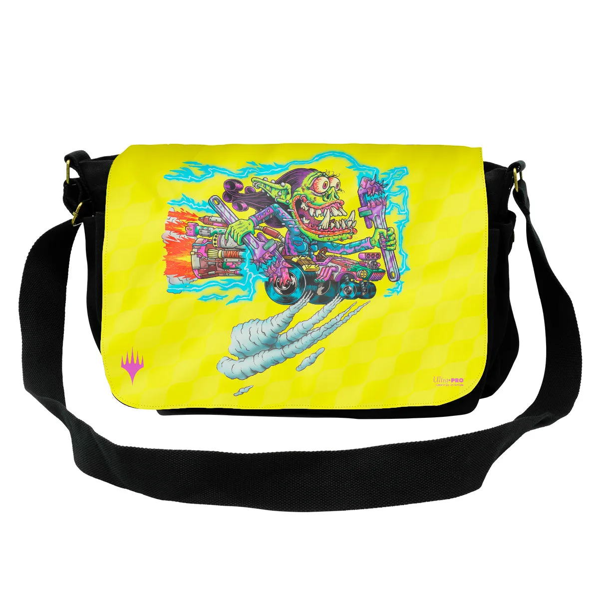 Aetherdrift Bag Flap - Racer Creature Burnout Bashtronaut for Magic: The Gathering