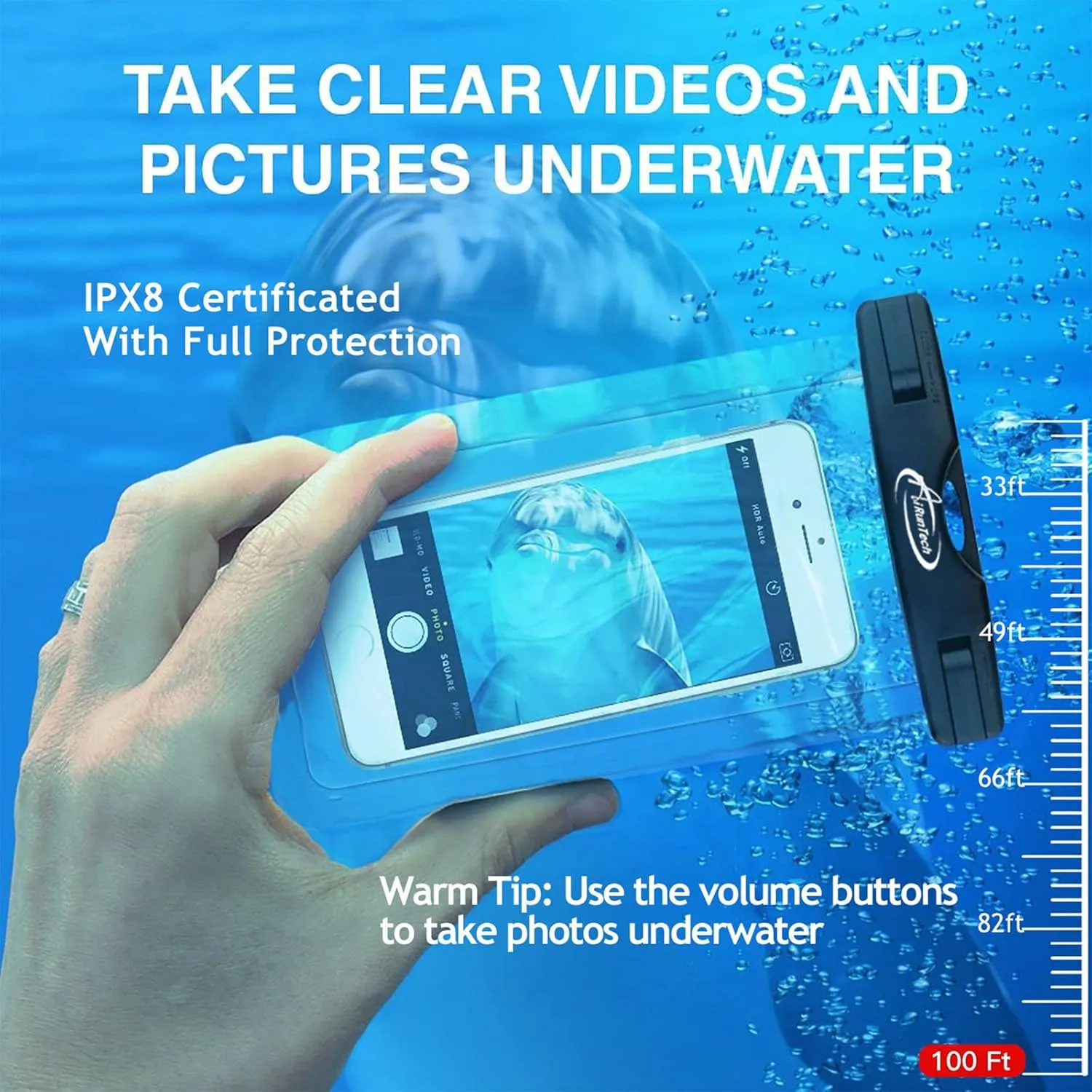 AiRunTech Waterproof Fanny Pack,Waterproof Phone Pouch for iPhone 15 14 13 12 11 Pro Max,IPX8 Waterproof Dry Bag for Snorkeling Beach Cruise Kayaking Pool Swimming(Two Phone Cases Two Waist Bags Set)