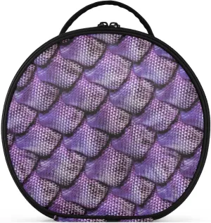 ALAZA Abstract Seamless Snake Skin Travel Cosmetic Organizer Make up Organizer Toiletry Bag