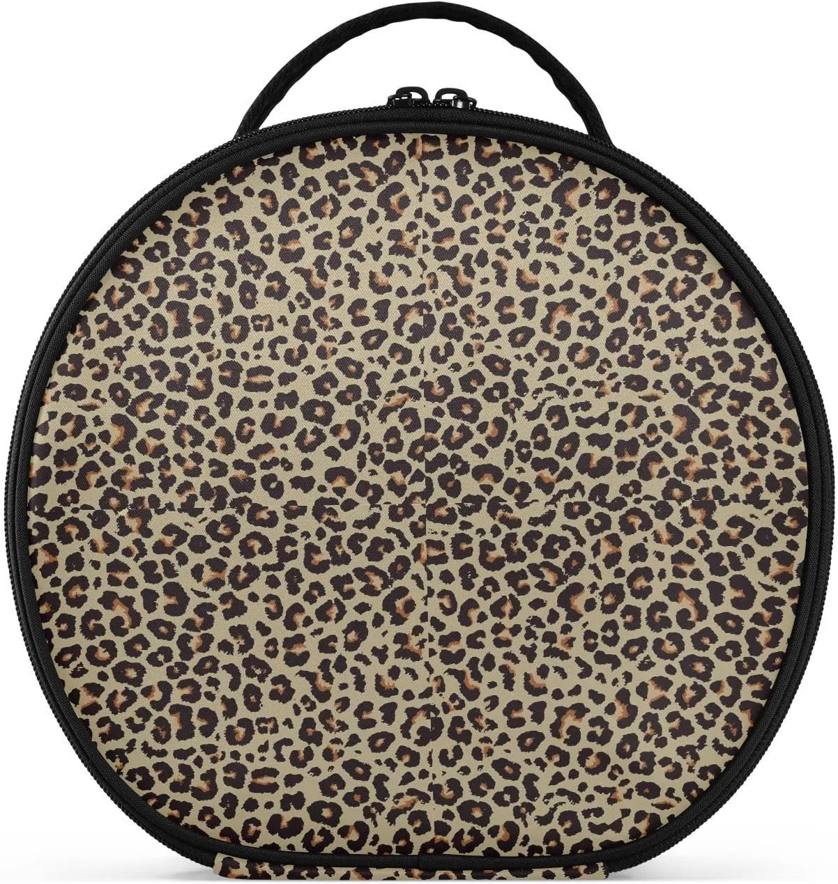 ALAZA Cheetah Leopard Print Animal Skin Toiletry Bag Travel Makeup Case Organizer for Women