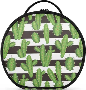 ALAZA Peruvian Cactus Travel Cosmetic Organizer Make up Organizer Toiletry Bag