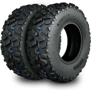 All Terrain Tires 23x7-10 ATV UTV Trail Sand Mud Off-Road Tire, 4-Ply Tubeless, Set of 2