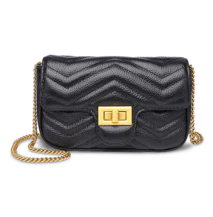 Amber Quilted Flap