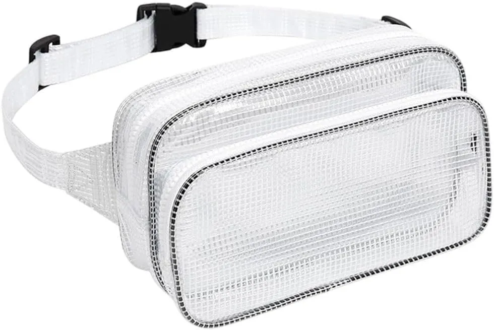 Anti-Static Cleanroom Clear Tool Bag Full Cover PVC for Engineer Waist Bag Shoulder Bag Crossbody Pouch Bag Pack