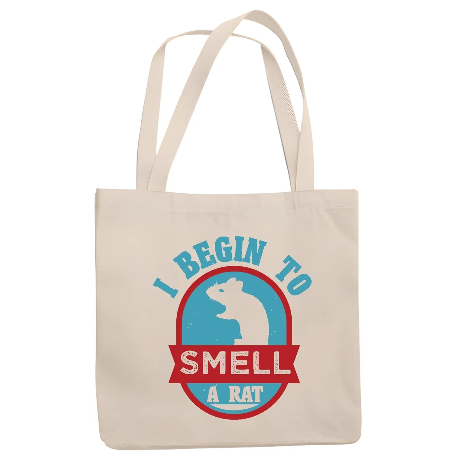 AntiCheating and Deception Gift Ideas Perfect for Employees Business Partners and Friends Natural White Multicolor Canvas Tote Bag