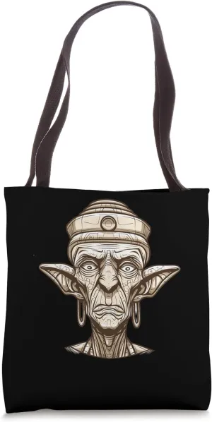 Anunnaki Caricature Tote Bag