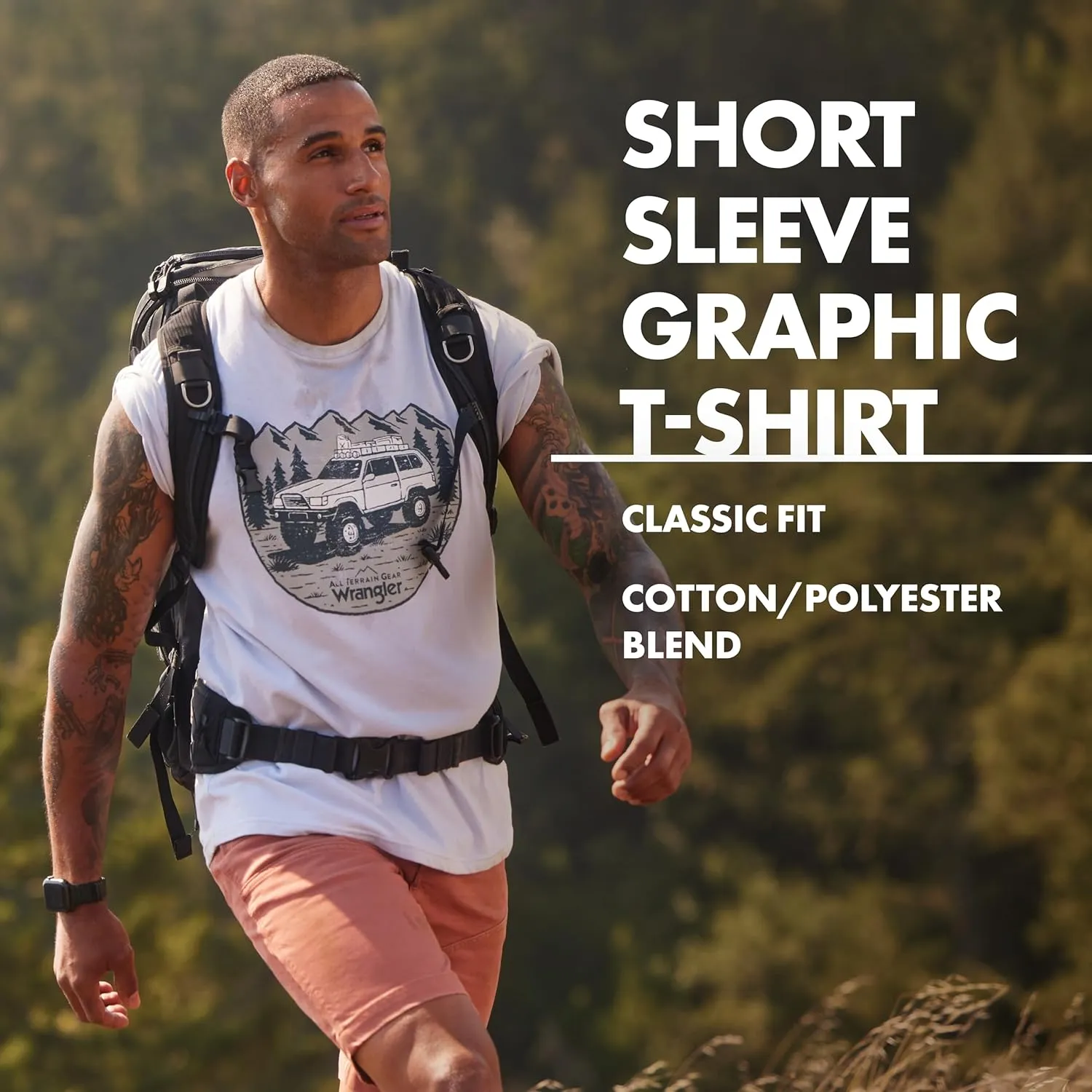 ATG by Wrangler Men's Short Sleeve Graphic T-Shirt