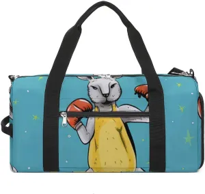 Australian Boxing Kangarooes Gym Bag Travel Duffel Bag Sports Tote Bag Workout Bag Weekender Bag for Women Men