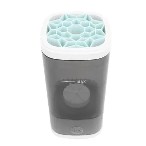 Automatic Makeup Brush Cleaner, 7000 RPM Electric Makeup Brush Cleaning Machine with Transparent Body, Portable USB Handheld Makeup Brush Cleaner for All Size Brushes, for Travel