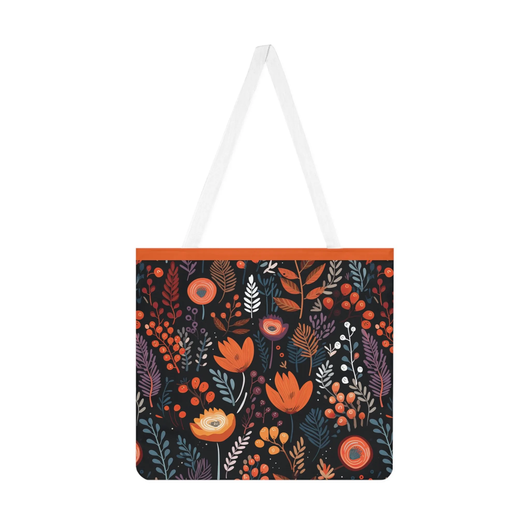 Autumn Bloom Shoulder Tote Bag - Colorful Everyday Accessory