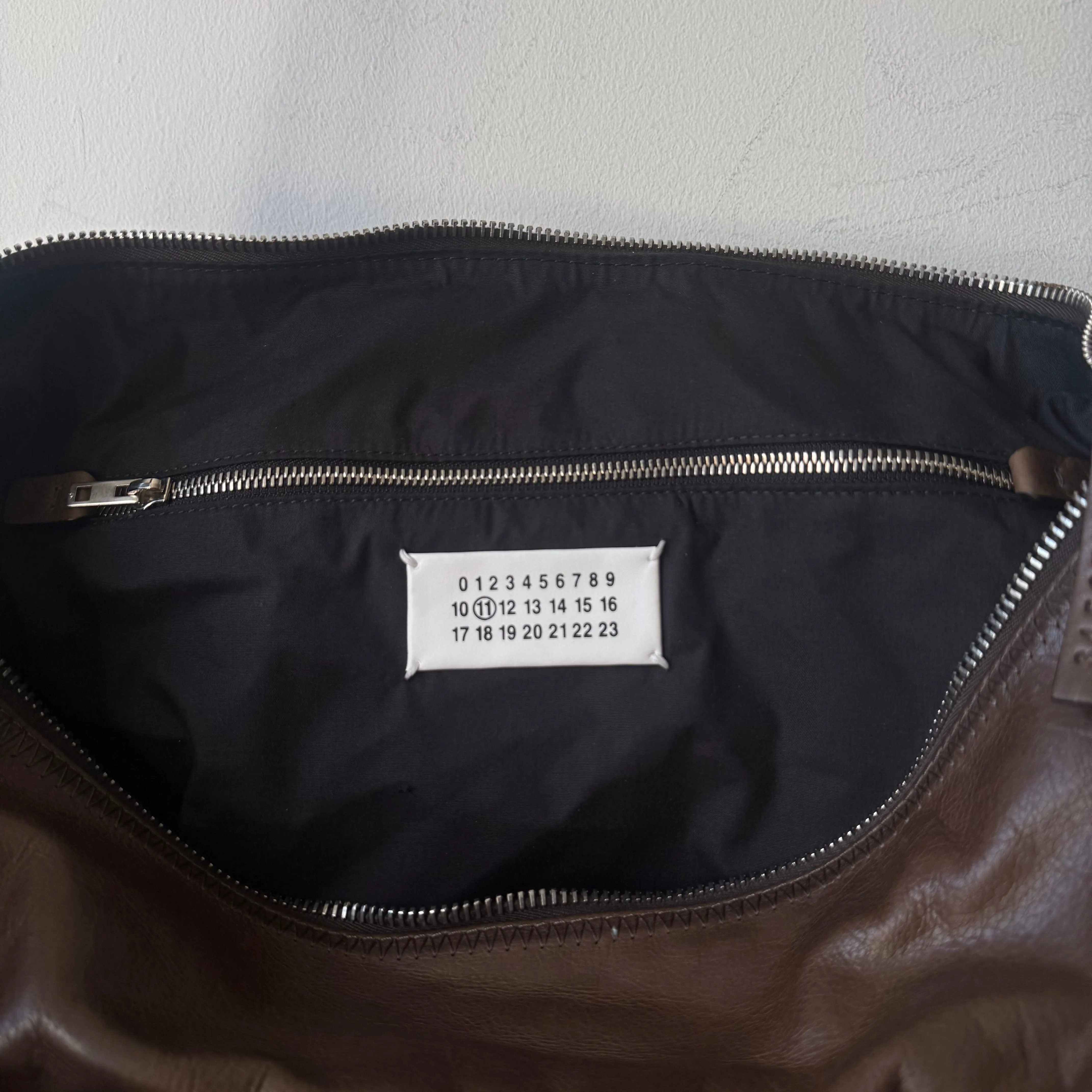 AW2017 Maison Margiela Leather Duffle Weekender Bag