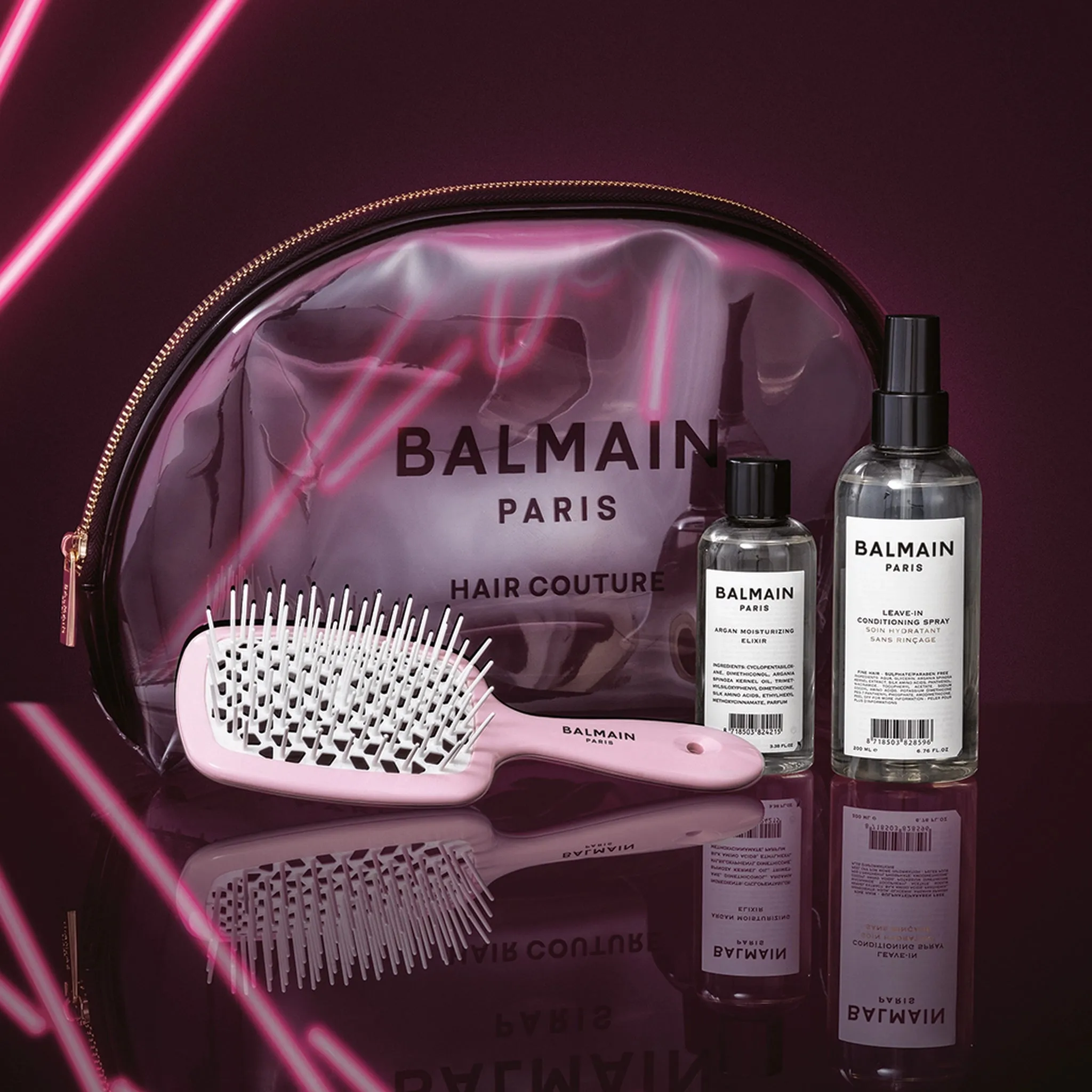 Balmain Paris Transparent Pouch (Limited Edition)