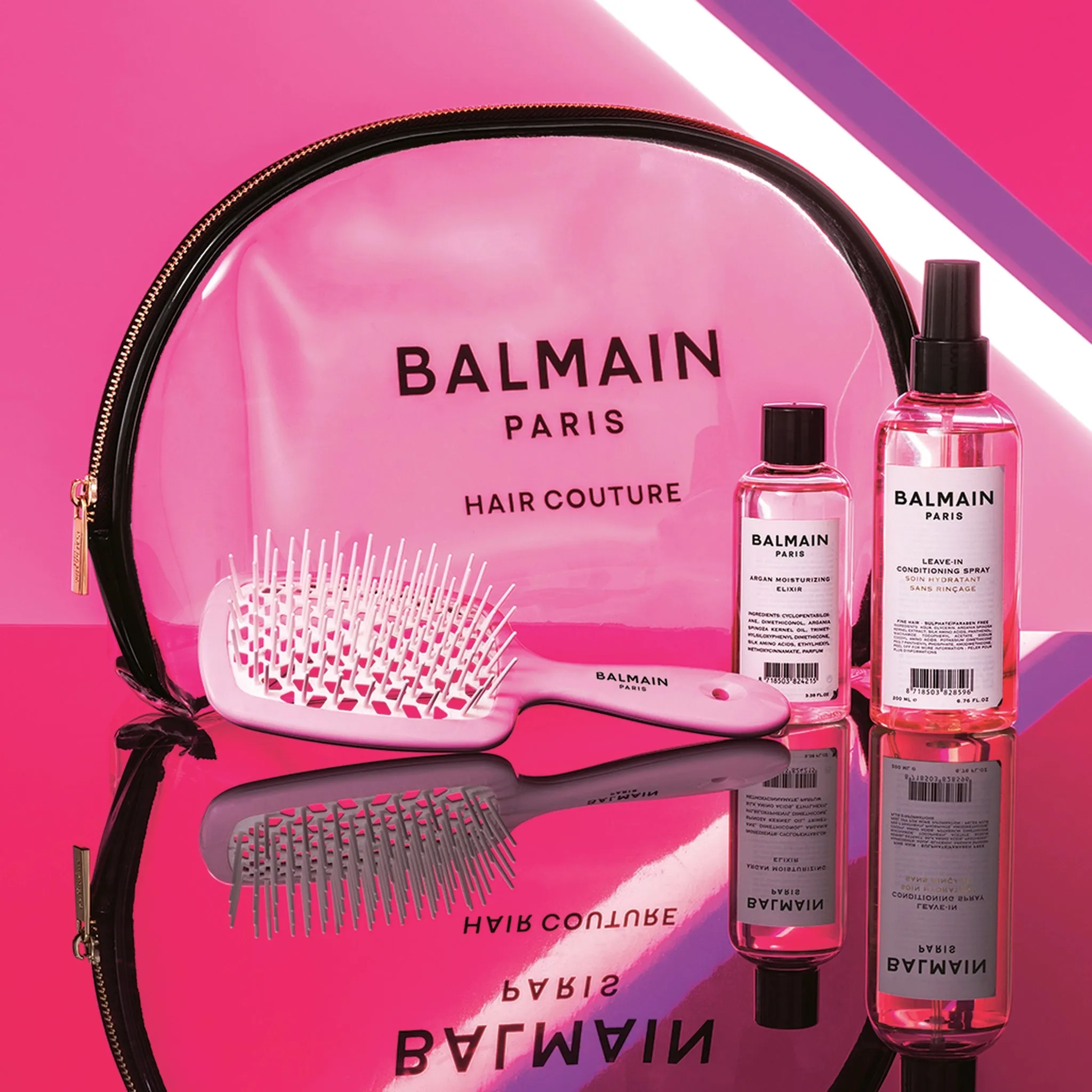 Balmain Paris Transparent Pouch (Limited Edition)