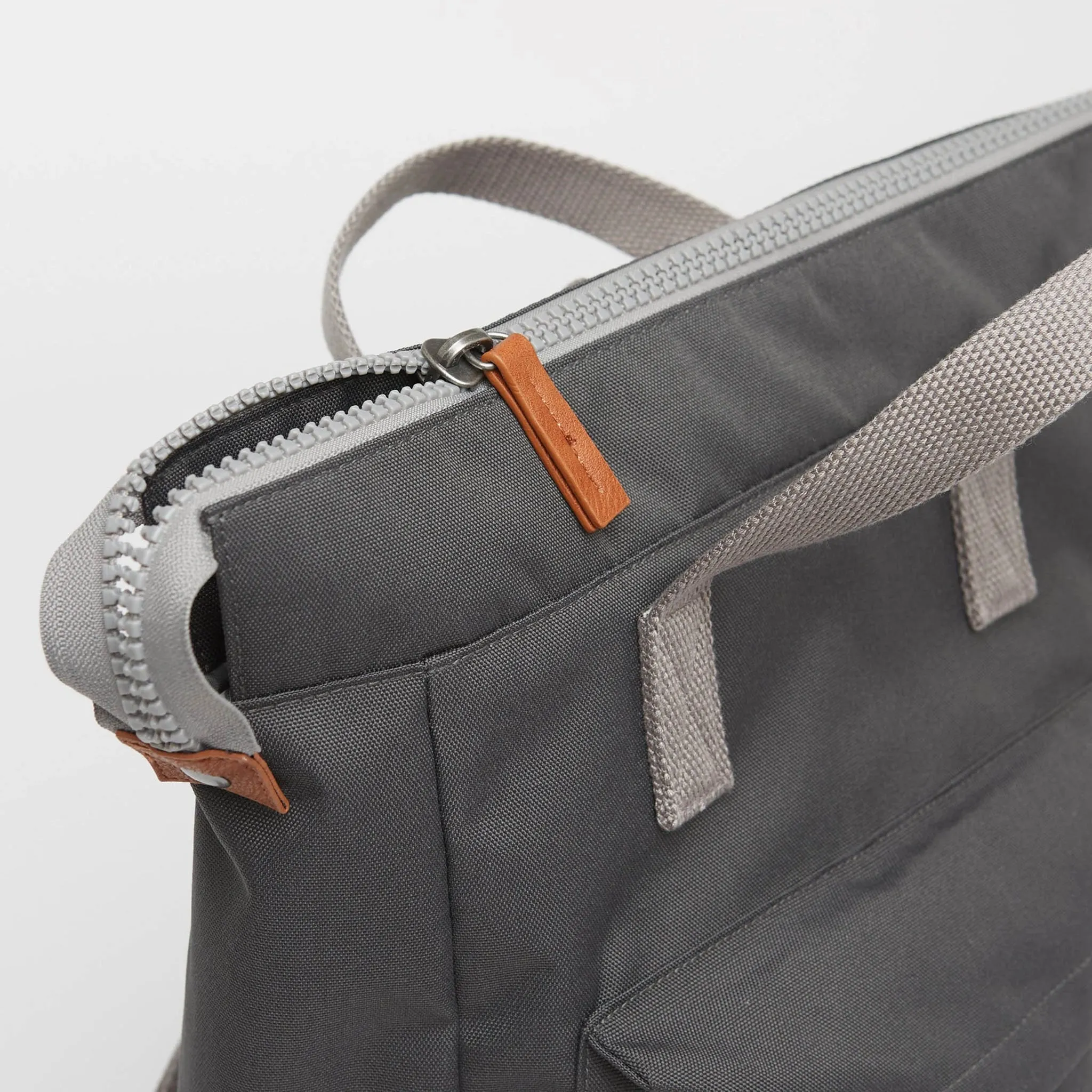 Bantry Canvas Backpack in Carbon Grey | Small