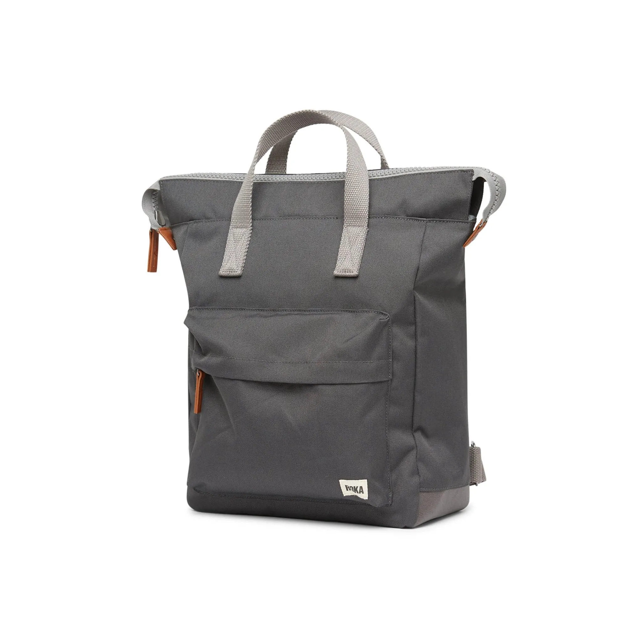 Bantry Canvas Backpack in Carbon Grey | Small