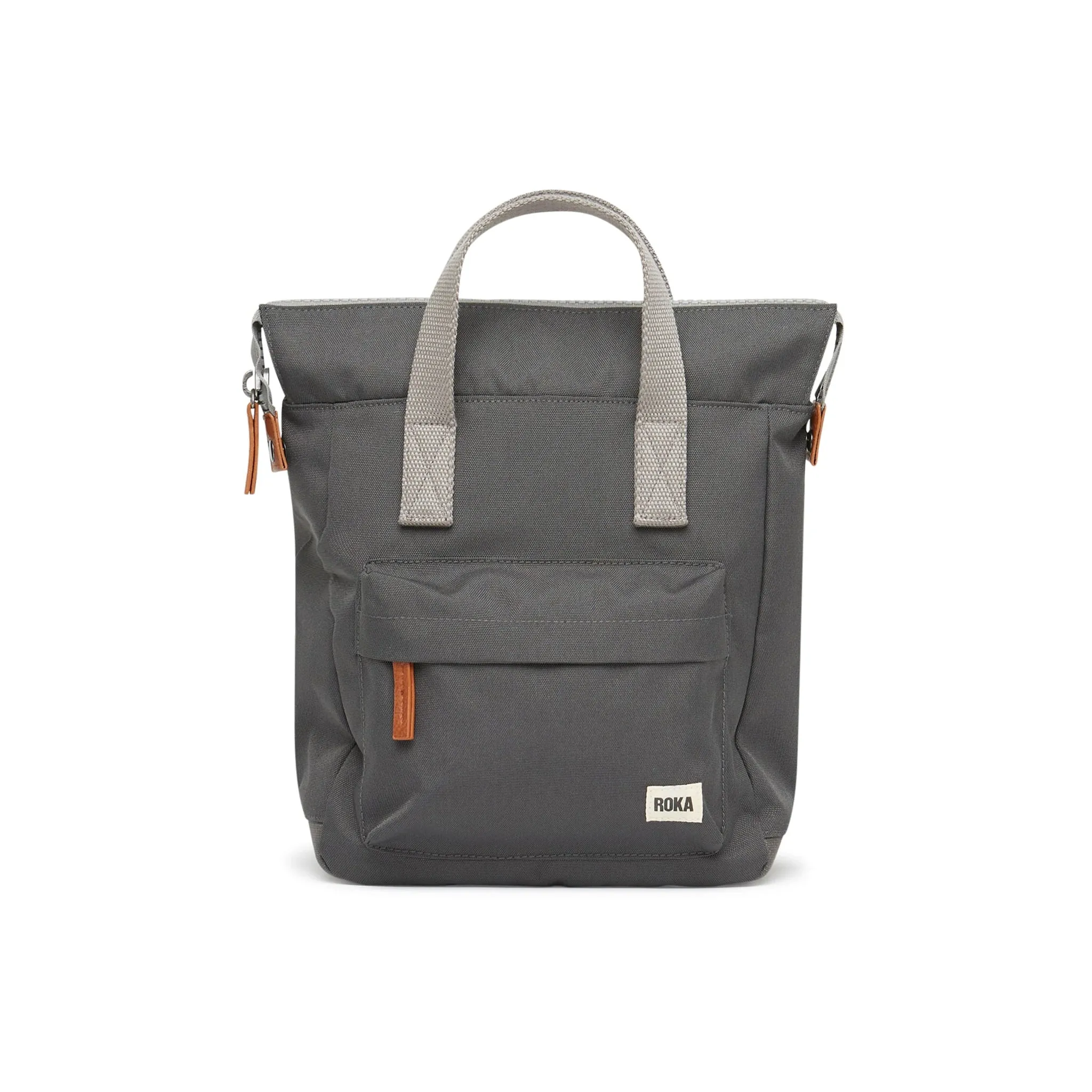 Bantry Canvas Backpack in Carbon Grey | Small