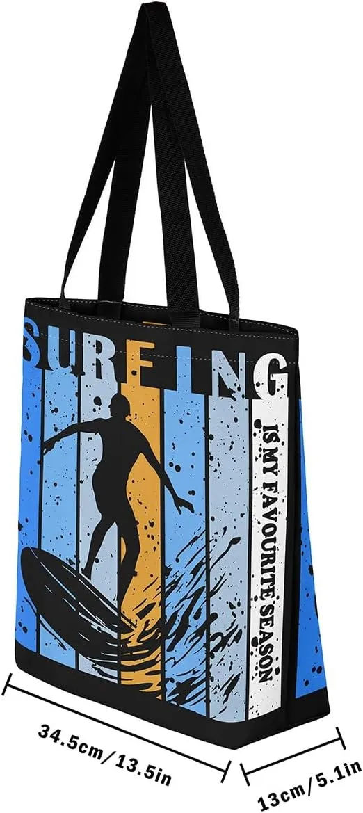 Basketball Canvas Tote Bag Basketball Game Canvas Bag for Basketball Players
