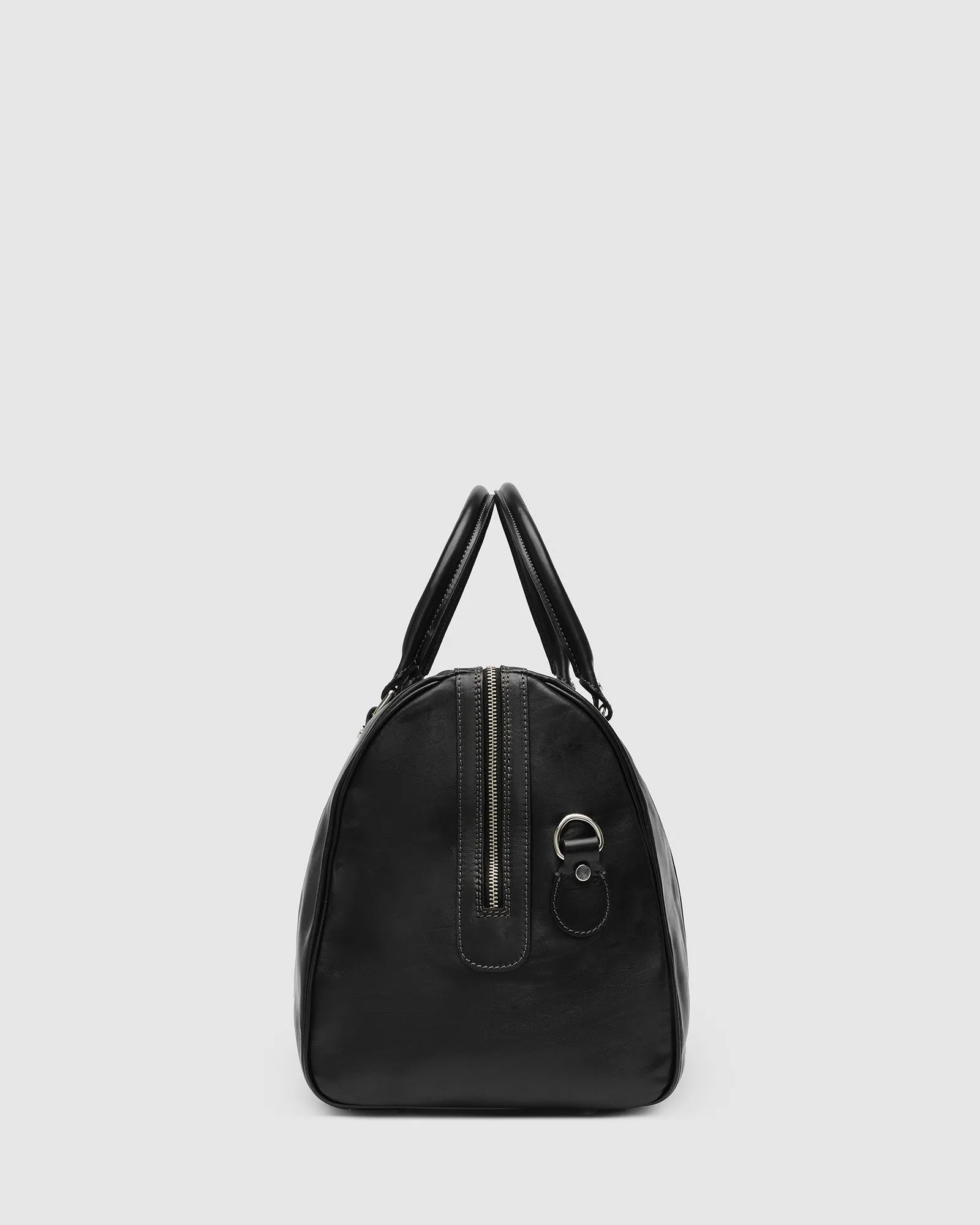 Beltrami Black - Leather Weekender Cabin Bag