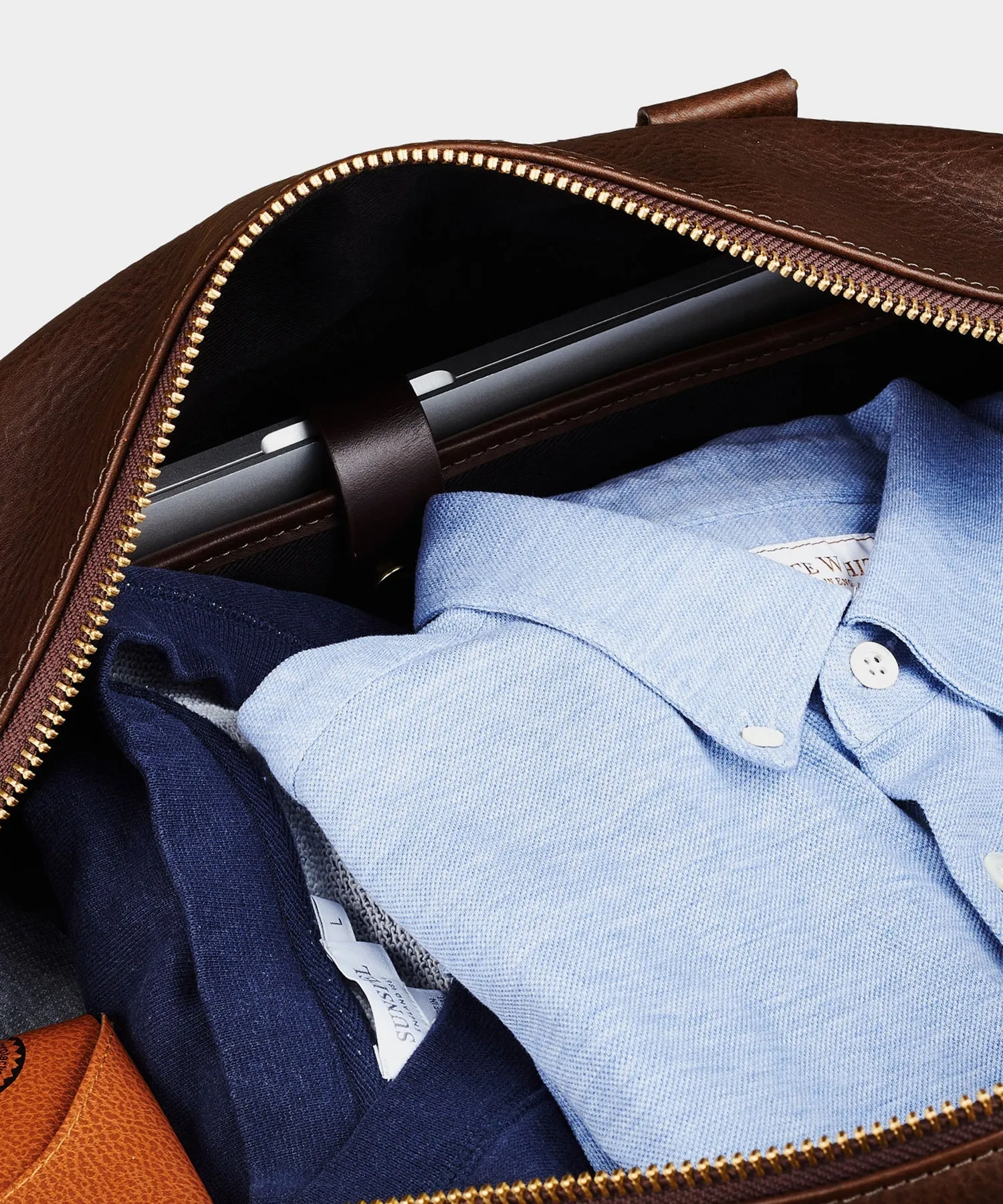Bennett Winch Leather Weekender