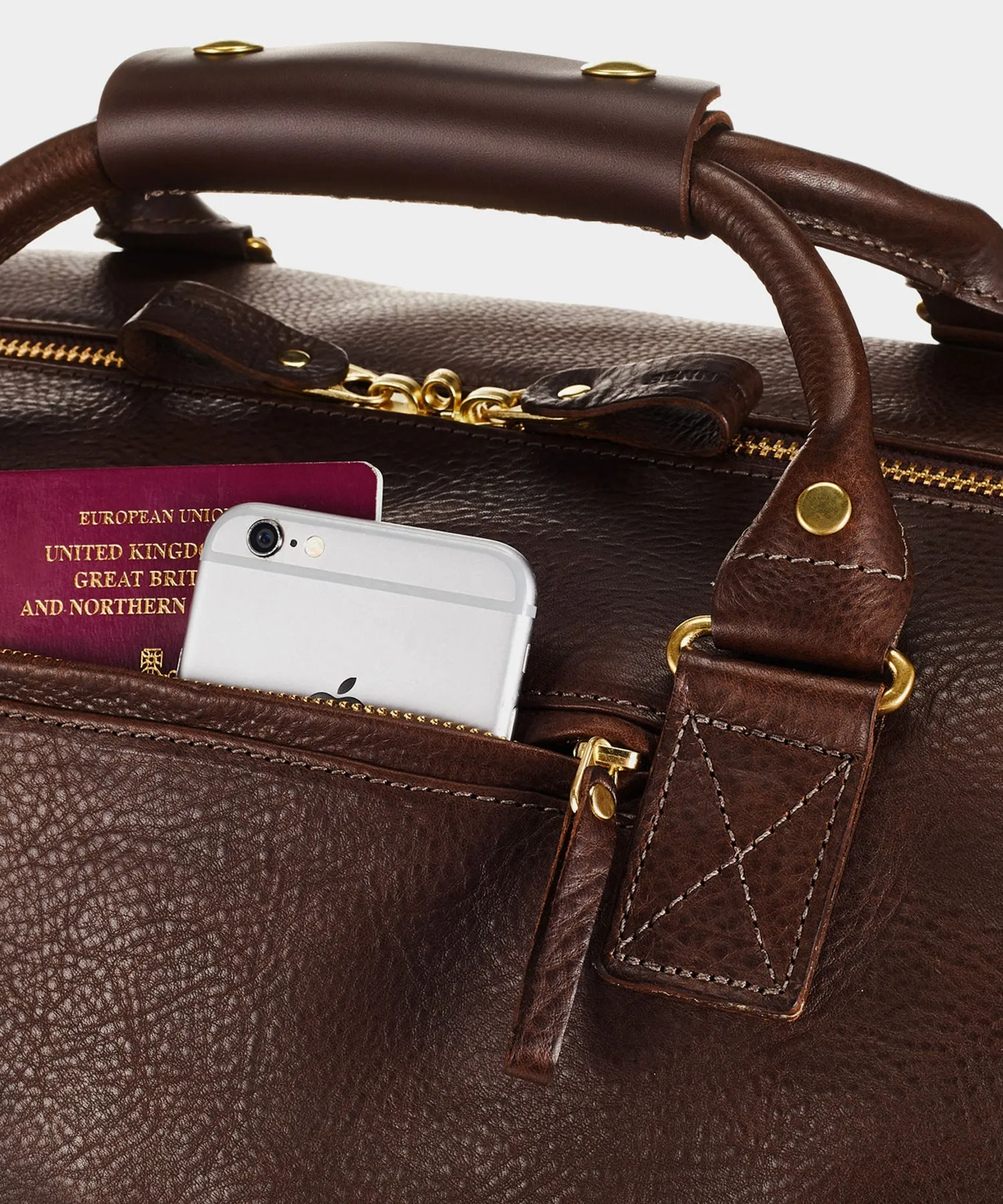 Bennett Winch Leather Weekender