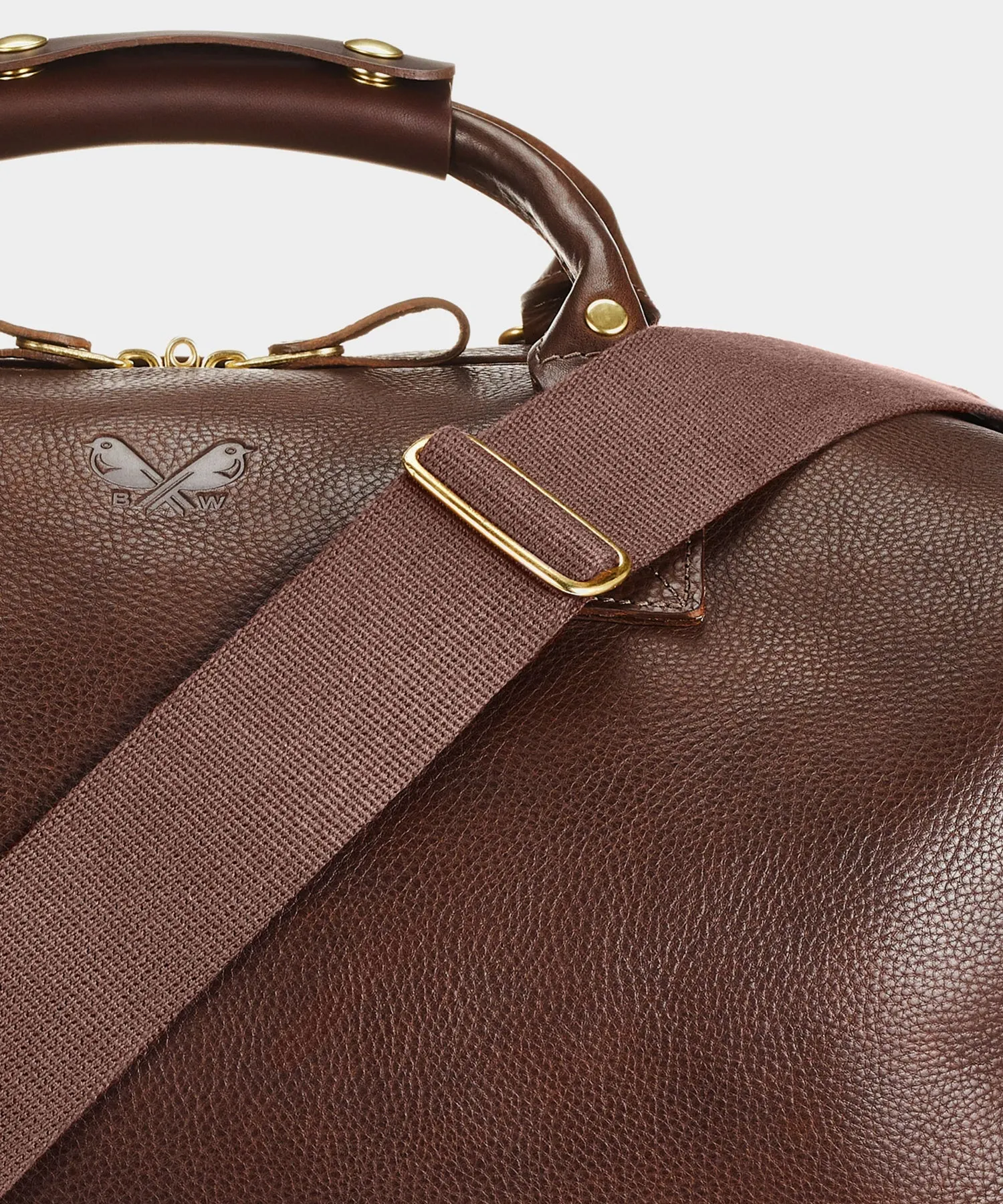 Bennett Winch Leather Weekender