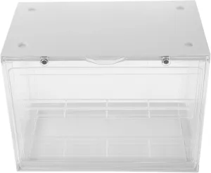 BESPORTBLE Transparent Doll Display Case Artwork Storage Box Figures Collectibles Practical Organizer for Home Decor Showcasing Models