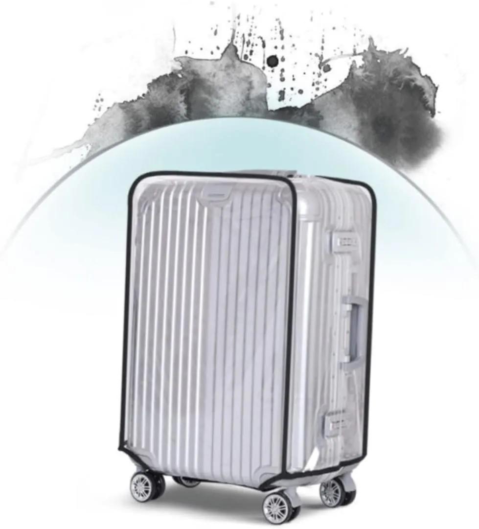 BESPORTBLE Transparent Luggage Cover for Trolley Cases Suitcase and Scratch Resistant Travel Bag Easy to Clean Style