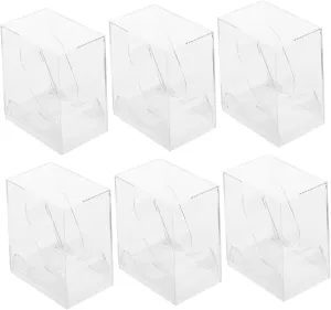BESPORTBLE Watch Storage Case Set 6 Pack Watch Organizer Box Safe Material Display Case