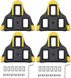 Bike Cleats,2 Pairs 6 Degree Shimano SPD SL Pedal Cycling Road Bike