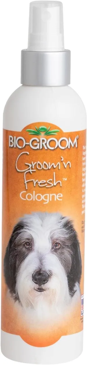 Bio-Groom Groom'n Fresh Dog Cologne - Deodorizing Spray, Dog Bathing Supplies, Puppy Wash, Cat & Dog Grooming Supplies, Cruelty-Free, Made in USA, Dog Perfume - 8 fl oz 1-Pack